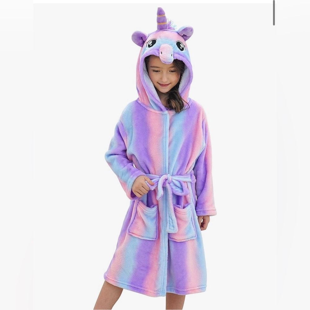 Doctor Unicorn | Soft Unicorn Hooded Bathrobe